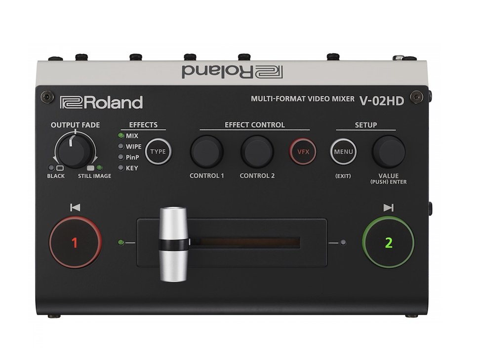 Roland Pro AV Introduces V-02HD Multi-Format Video Mixer - Church 